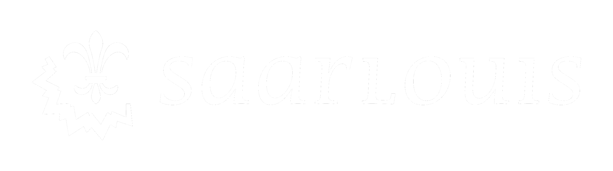 Kreisstadt Saarlouis Logo Weiß