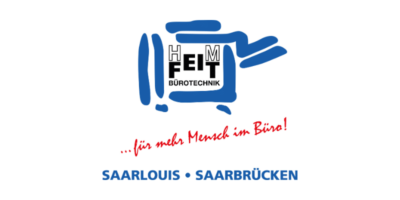 Sponsor-Logo_ Heim und Feit Bürotechnik Saarlouis, Saarbrücken